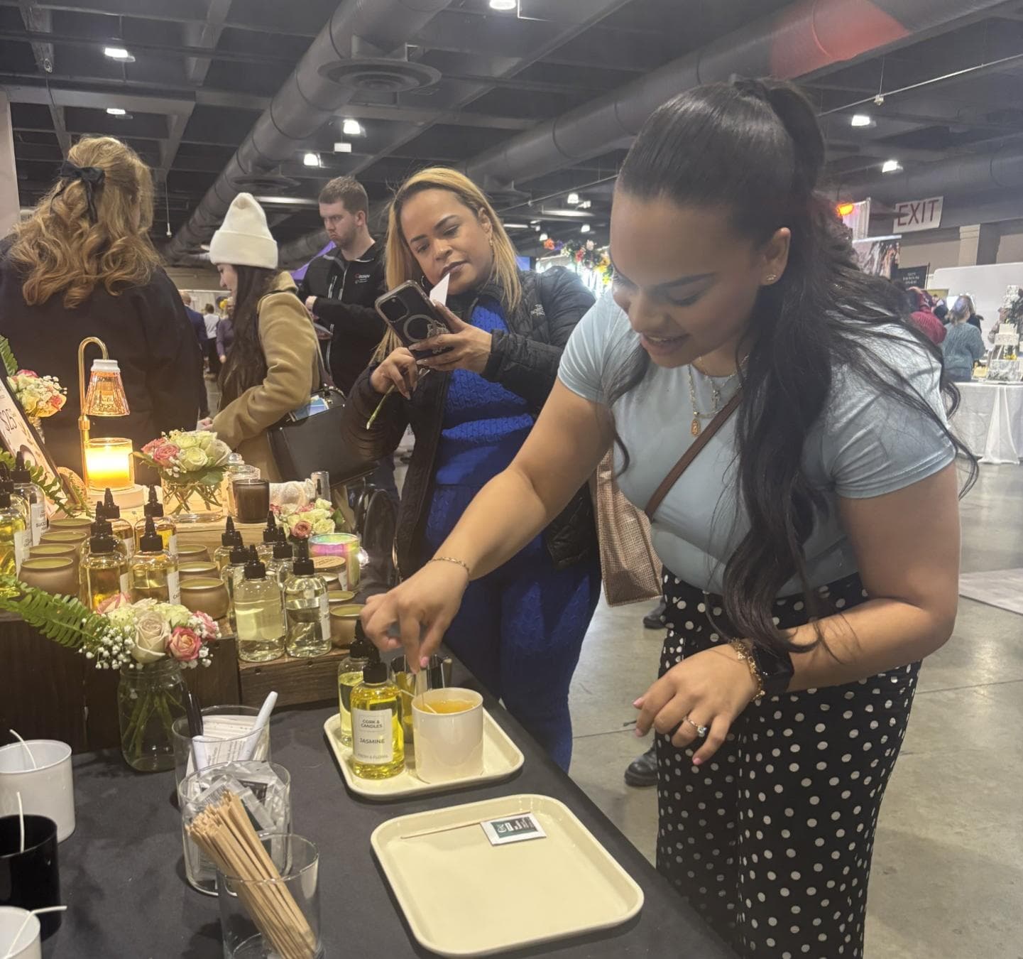 Cork & Candles BridalExpo Booth3