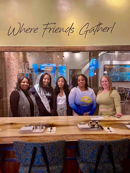 Bridal shower at Cork & Candles