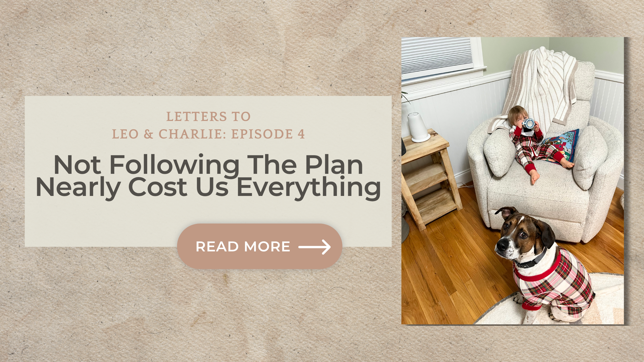 Featured image for “Not Following The Plan Nearly Cost Us Our Dog, Our Business, and Our Marriage ”